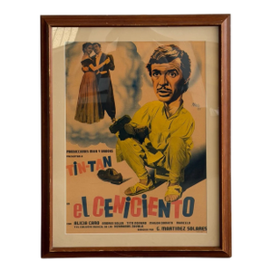 Vintage “El Ceniciento” Framed Film Poster