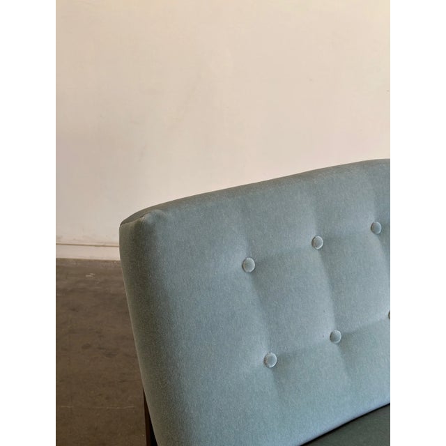 W26 D30 H30 SW24 SD20 SH17 Vintage lounge chair Attributed to Florence Knoll newly restored. Unit features new foam , new...