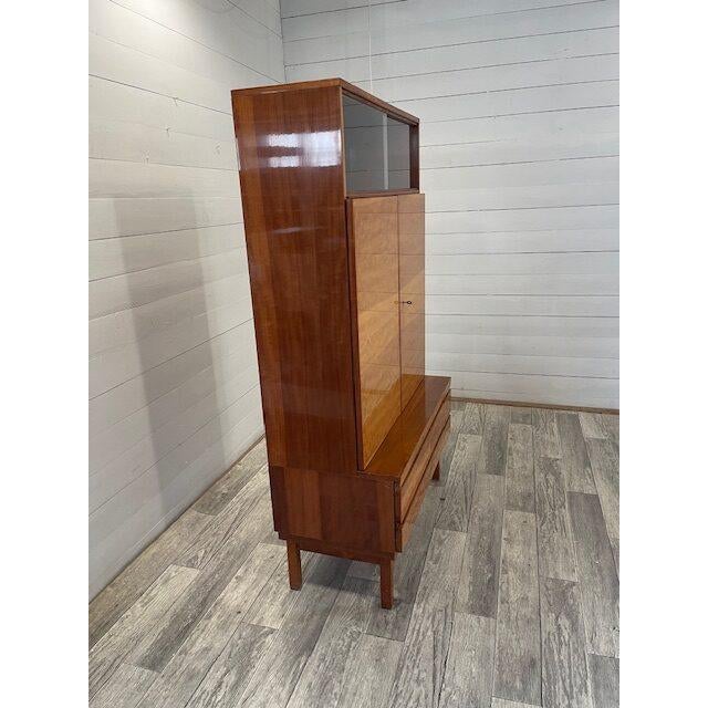 Vintage Two-Door Closet with Glass, 1970s For Sale - Image 3 of 8