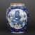 Early 20th Century Chinese Vintage Ceramic Pot,Qing Dynasty Kangxi Marked Blue and White Underglaze Red Porcelain Jar Hand Painted Cloud Dragon Pattern For Sale - Image 5 of 7