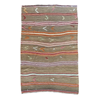 Vintage Anatolian Kilim Rug, 1960s For Sale