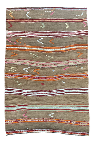 Vintage Anatolian Kilim Rug, 1960s