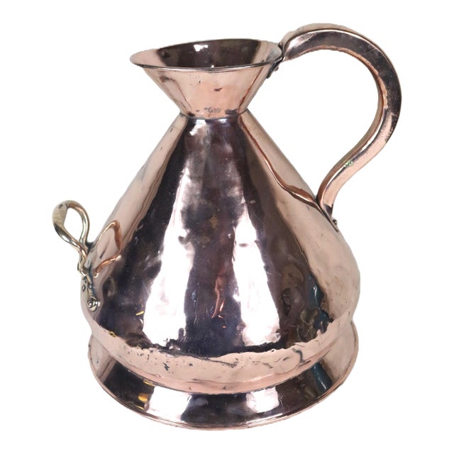Late 19th Century English Copper 4 Gallon Liquid Measure For Sale