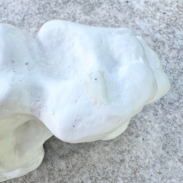 Minimalist Abstract Textured Plaster Sculpture For Sale In West Palm - Image 6 of 8