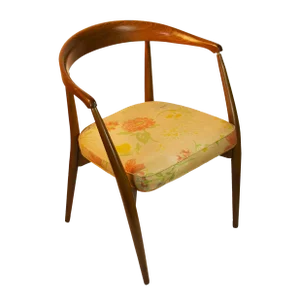 1960s Vintage Mid Century Lawrence Peabody for Richardson Nemschoff Captain's Chair