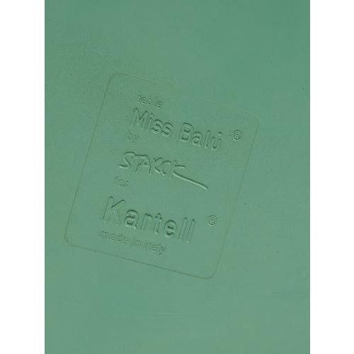 Teal Miss Balū Bistro Table by Philippe Starck for Kartell For Sale - Image 8 of 9
