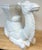 Ceramic Italian Hollywood Regency Blanc de Chine Camel Garden Seat or Side Table, 1970s For Sale - Image 7 of 14