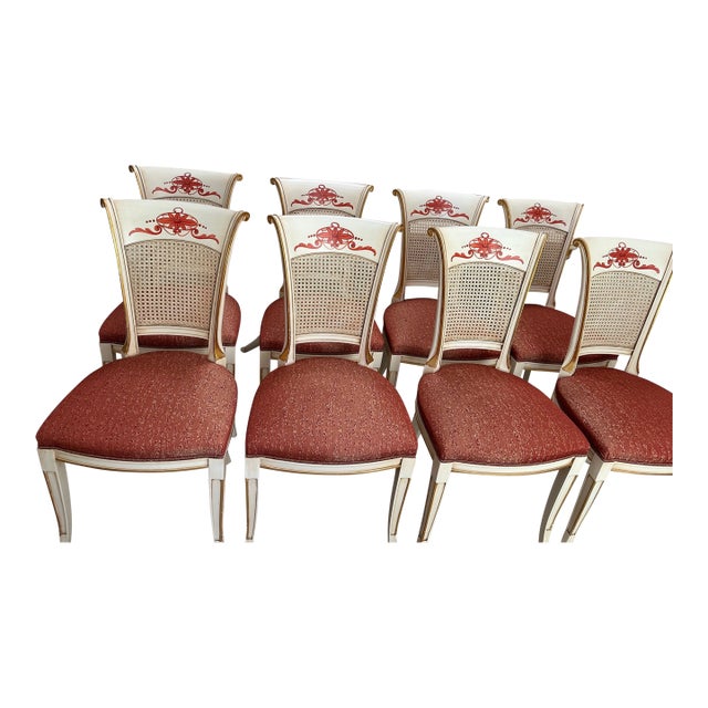 100% Made in Italy SIDE CHAIRS Dining Room VENICE For Sale
