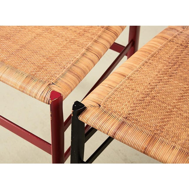 Superleggera Chairs by Gio Ponti for Cassina, Italy, 1957, Set of 2 For Sale - Image 9 of 13