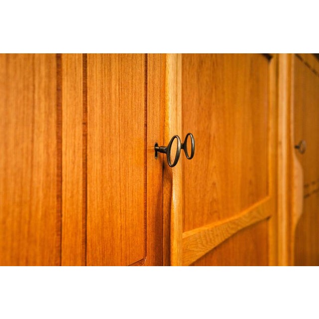 Mid-Century Sideboard in Oak For Sale - Image 12 of 18