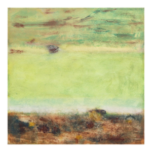 Awh 354 - Original Minimalist Abstract Oil Painting on Canvas by Bernhard Zimmer