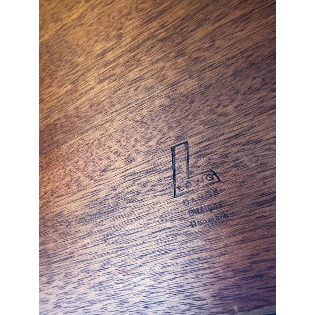 Vintage Danish Teak Writing Desk by Peter Løvig Nielsen for Løvig, 1960s For Sale - Image 16 of 17