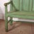 Good 19th C Welsh painted pine farmhouse settle/ bench. 1840 This piece is designed in the style of the selected designer...