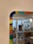 Metal Aurea G Wall Mirror in Stainless Steel by Jonathan Amar Studio For Sale - Image 7 of 11