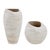 Contemporary Inara Indoor-Outdoor White Vases Set/2 For Sale - Image 3 of 4