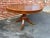 Late 20th Century Vintage George III Style Brass Marquetry Burlwood Breakfast Table For Sale - Image 4 of 10