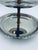 Silver Vintage Two-Tier Rotating Platter, 1965 For Sale - Image 8 of 9