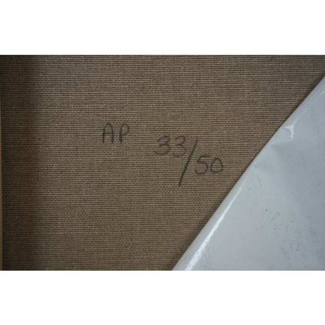 David Schluss Symphonic Jazz Orchestra Artist Proof Abstract Serigraph For Sale - Image 6 of 12