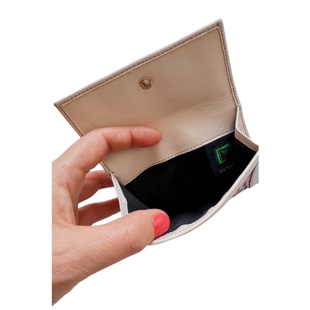 Fendi Vintage Fendi Floral Wallet For Sale - Image 4 of 6