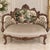 Bring timeless French elegance into your interior with this beautifully sculpted Louis XV-style settee, featuring an...