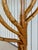 Tan 1960s Italian Rattan and Bamboo Round Mirror for Raymor For Sale - Image 8 of 12
