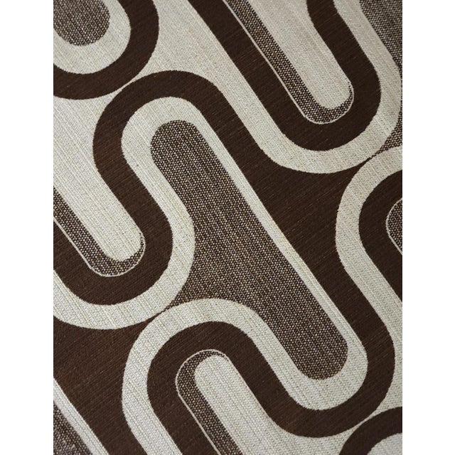 Textile Mid-Century Curtain Panels, 1970s, Set of 2 For Sale - Image 7 of 8