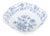 Square Porcelain Bowl with Zwiebelmuster Pattern from Meissen, Germany, Early 20th Century. For Sale