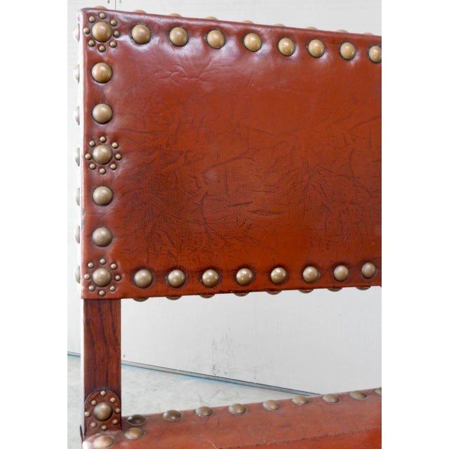 19th Century English Barley Twist Chairs- Sete of 6 For Sale - Image 9 of 10