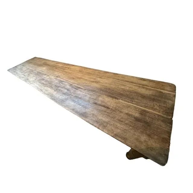 Brown Deidre Late 19th Century Spanish Santa Fe Style Table For Sale - Image 8 of 9