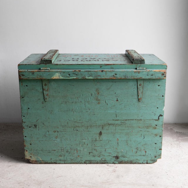 Vintage Cambridge University Rowing Team Ice Box Drinks Cooler Crate, Early 20th Century For Sale - Image 13 of 15