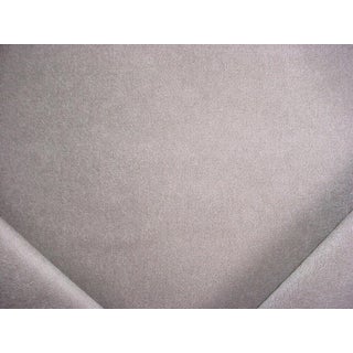 Beacon Hill 228671 Karoo Mohair Velvet Warm Gray Grey Upholstery Fabric - 1-5/8 Yards For Sale