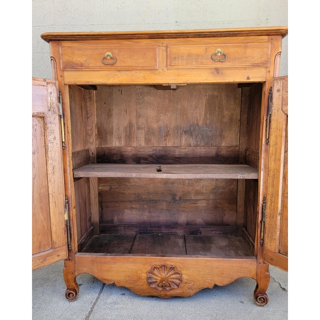 Antique French Country Buffet Louis XV Early 19th Century For Sale - Image 11 of 18