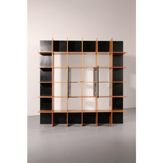 Black Room Divider by Roberto Pamio and Renato Toso for Stilwood, 1972 For Sale - Image 8 of 14