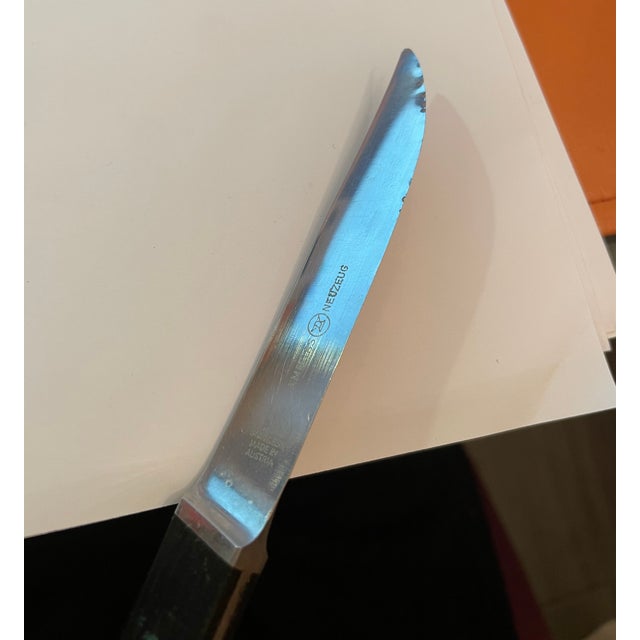 Stainless Steel 3010 Cutlery by Helmut Alder for Amboss, 1957, Set of 4 For Sale - Image 4 of 8