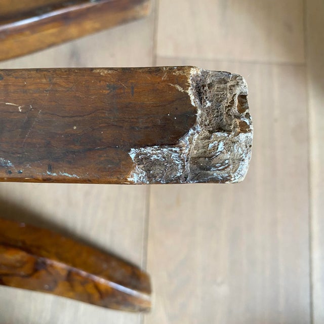 Brutalist Tripod Stool, 1950s For Sale - Image 9 of 12