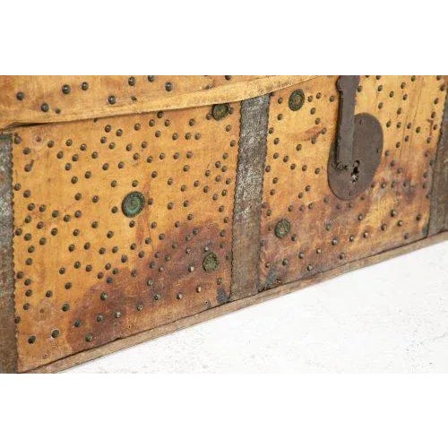 Late 19th Century Spanish Colonial Coffer / Trunk For Sale - Image 11 of 12