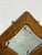 Circa 1910's Tiger Oak Wood Wall Mirror + Coat Rack For Sale - Image 4 of 12