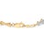 Step into a world of divine elegance with this exquisite two-tone gold diamond bracelet. Crafted with 10K gold, this piece...