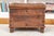 Antique Oak Chest, 19th Century or Earlier, With Early Iron Hardware, Hinged Lid and Block Feet For Sale - Image 4 of 9
