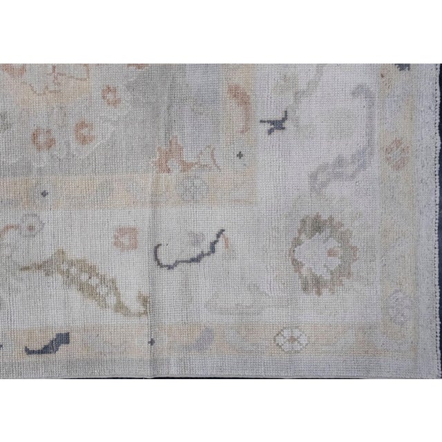 Turkish Oushak Rug 8'3" x 10'5" For Sale - Image 4 of 8