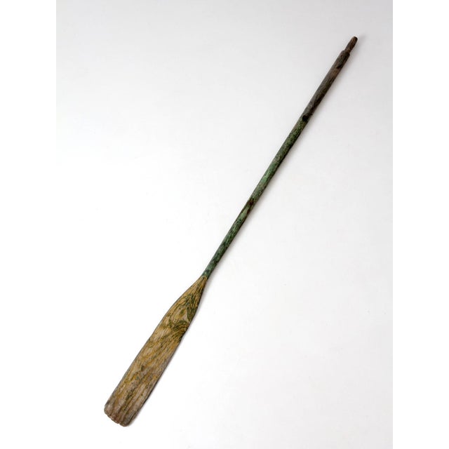 Antique Wooden Boat Oar For Sale - Image 9 of 13