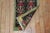 Late 20th Century Vintage Zabihi Collection Anatolian Turkish Mini Rug - 1'3" x 2'9" For Sale - Image 5 of 6