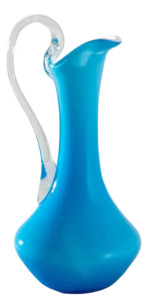 1960s Italian Blue Glass Jug