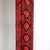 Glass Mid-Century Molding Mirror in Red & Black Python Leather by Karl Springer For Sale - Image 7 of 16