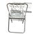 Great set of vintage folding chairs made out of a aluminum
