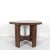 Vintage Oak Plant Stand Wood Stool Octagonal For Sale - Image 12 of 14