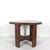 Vintage Oak Wood Octagonal Stool or Plant Stand For Sale - Image 12 of 14