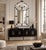 Venetian Etched Murano Glass Mirror, 1970 For Sale - Image 4 of 11