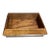 1970s Oak Wood Open Box Catchall Tray For Sale