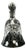 French Crystal Bell attributed to Baccarat, 1940s For Sale